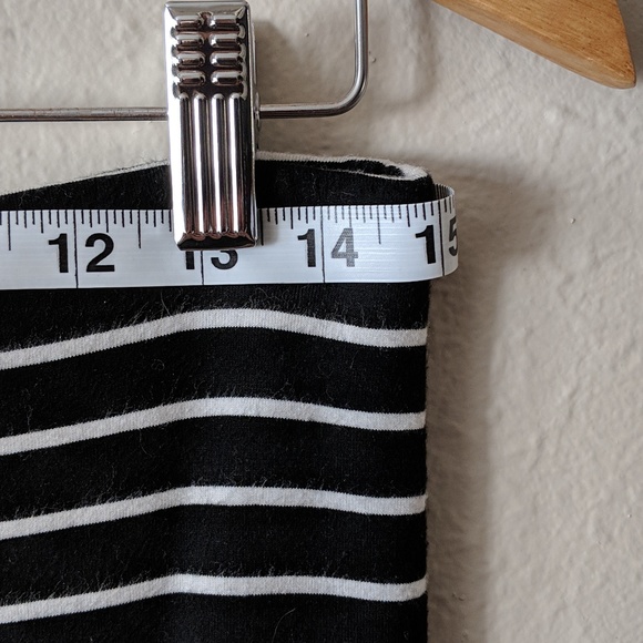 LOFT Striped Knit Pencil Skirt Size Small - Picture 5 of 7